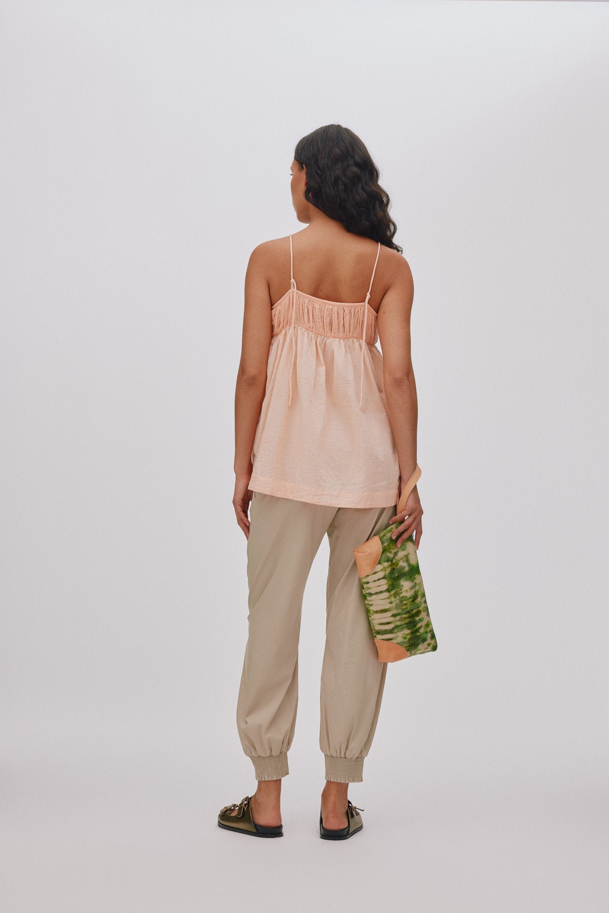 Dortie - Cotton angel string top I Light blush