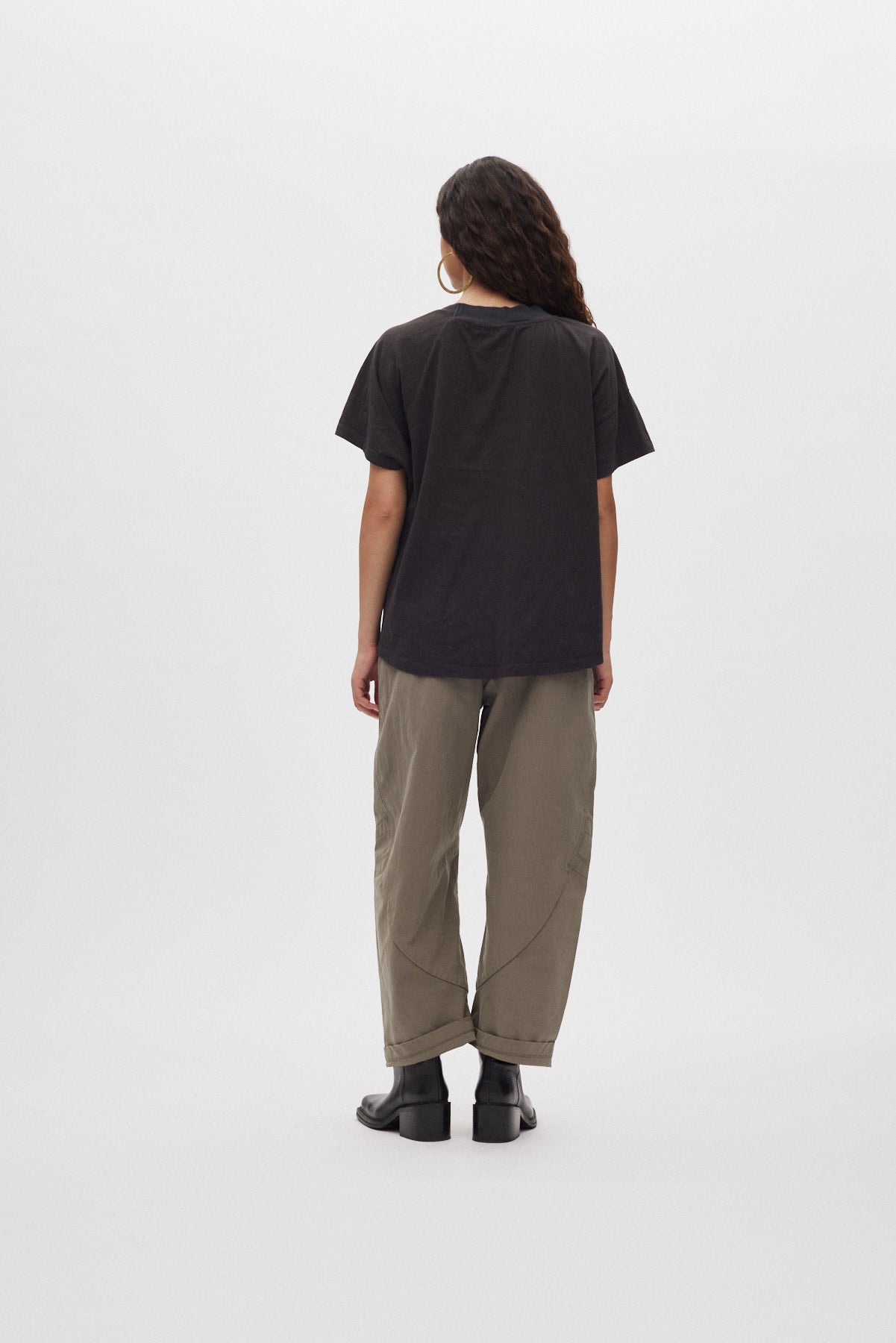 October - Utility shaped pants I Asphalt