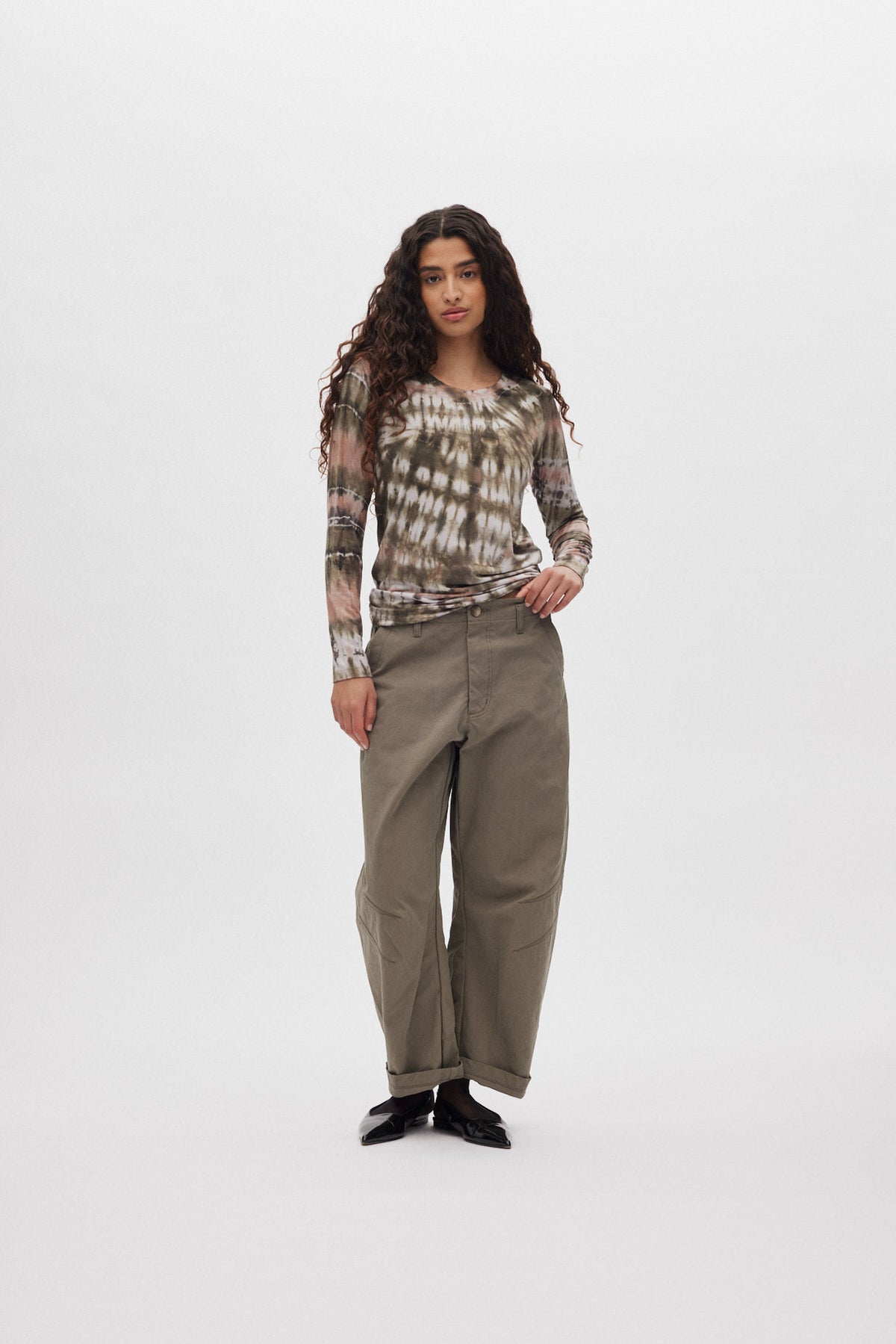 Xenia - Lava jersey t-shirt I Rust combo