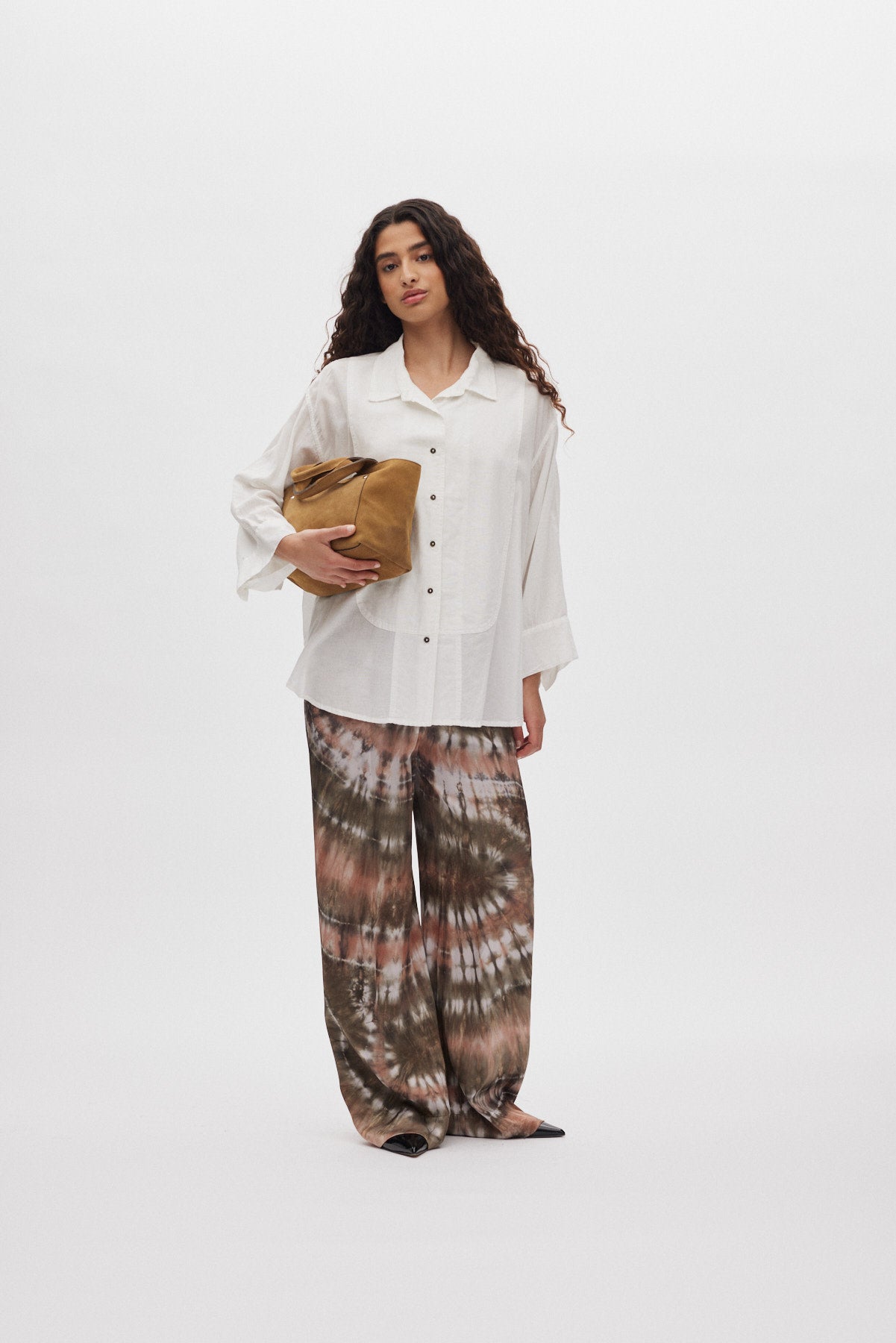 Chloe - Cotton shirt I White