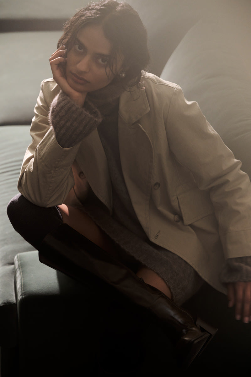 Kami - Utility jacket I Sand