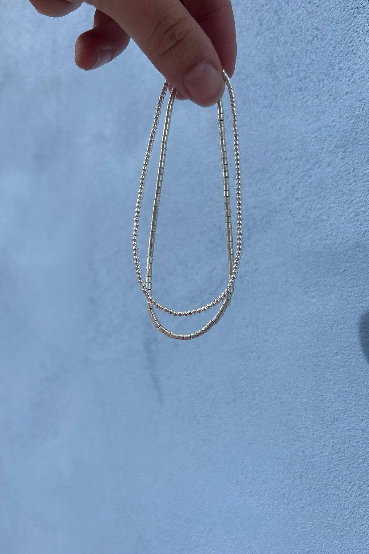 Small Bead Anklet - Nafsu I Silver