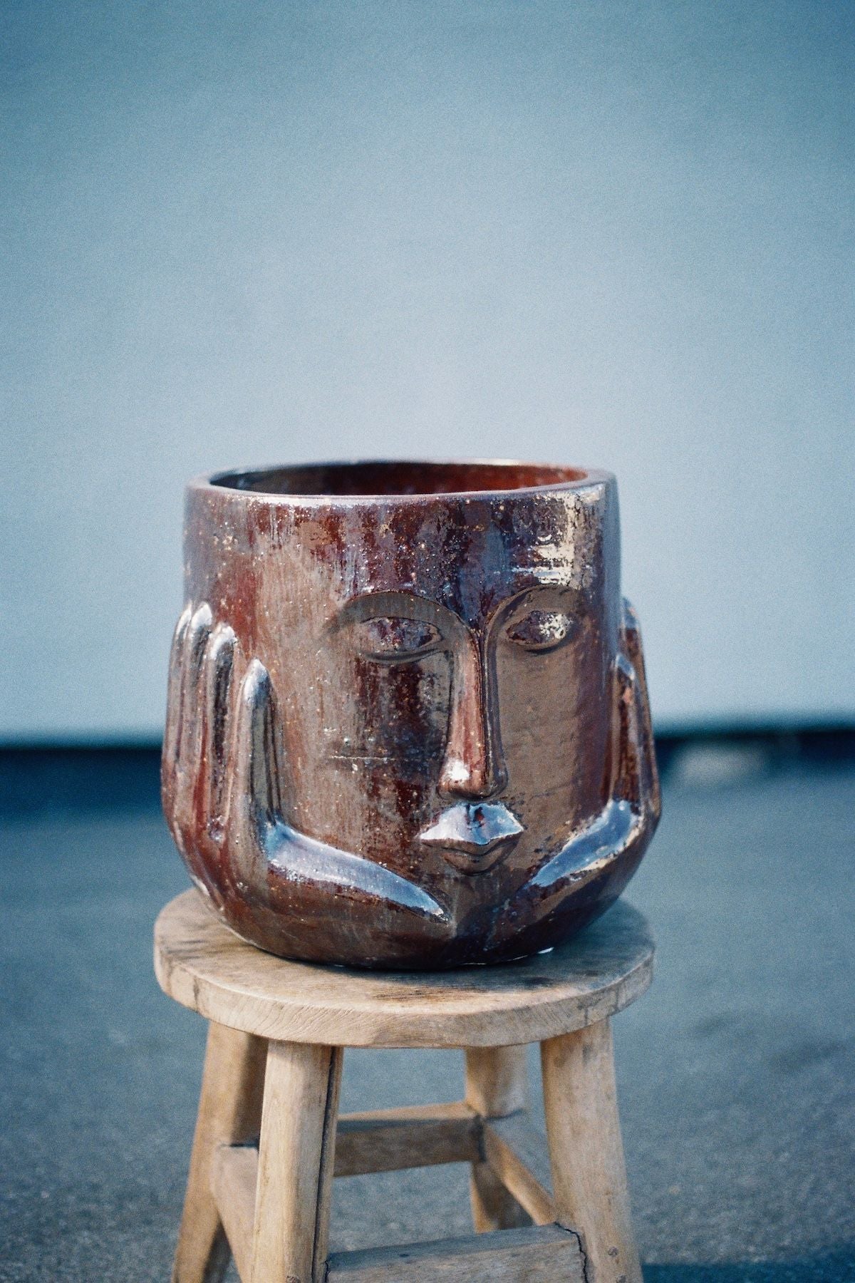 Mr. Elliot - Pot 30x30 cm I Brown