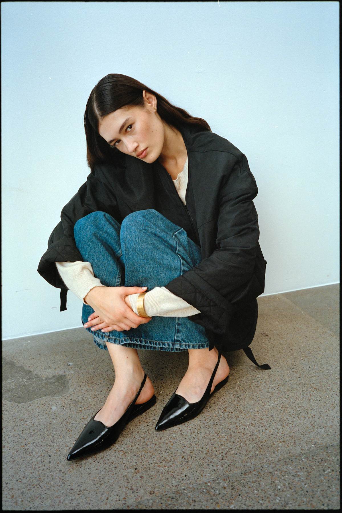 Glod - Arched jacket I Black