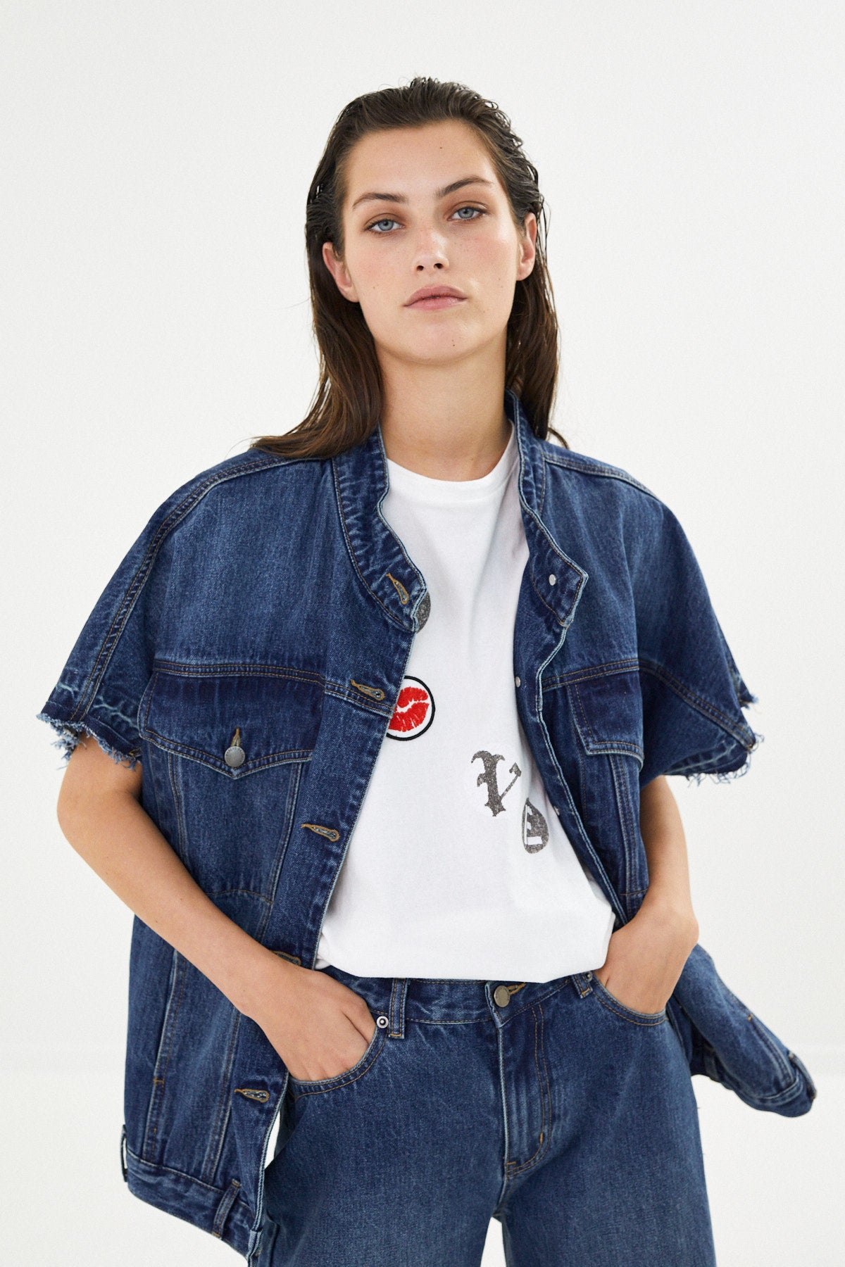 Denim pant - Ini I Washed Indigo