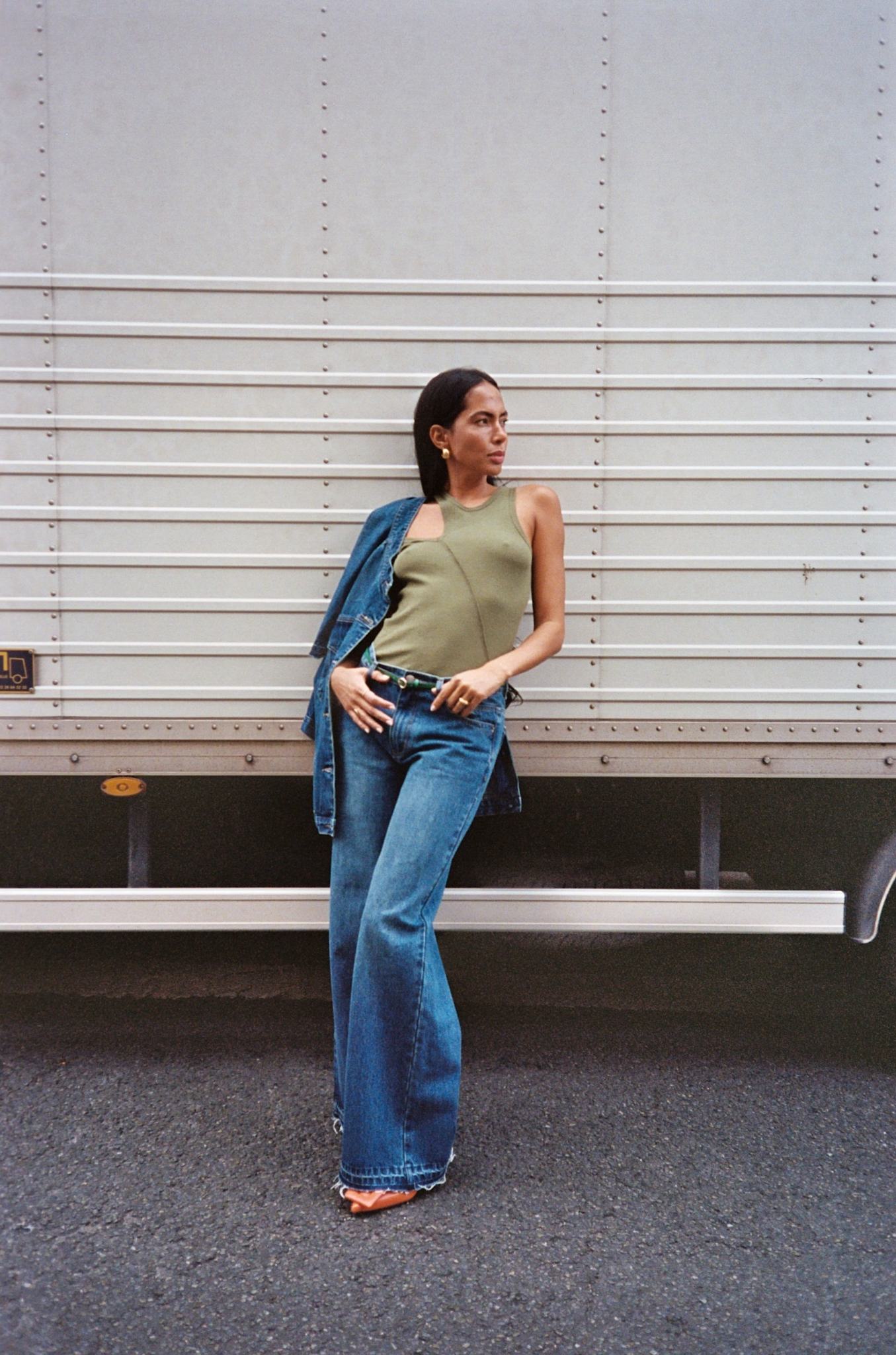 Denim pant - Ini I Washed Indigo