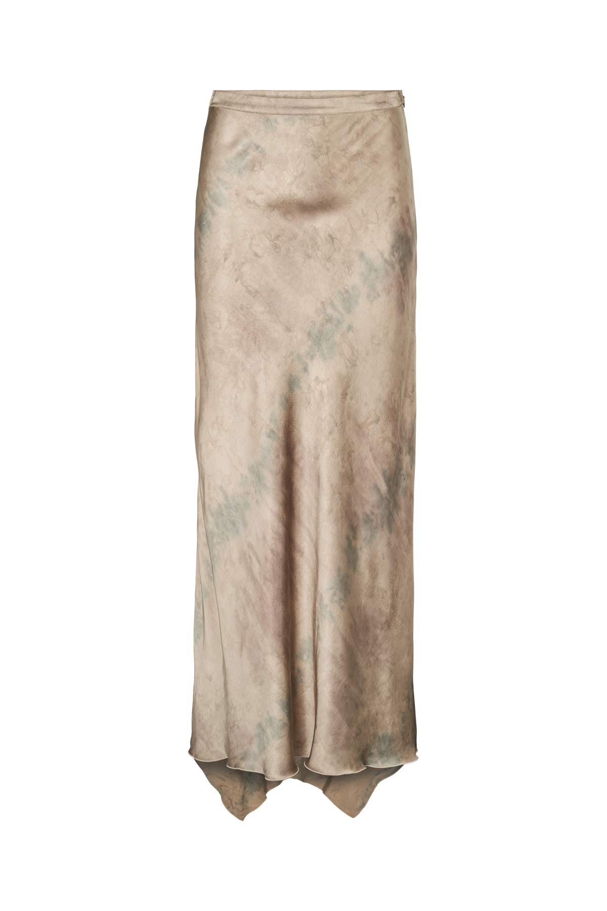 Mixture bias tail skirt - Fulla I Silver combo
