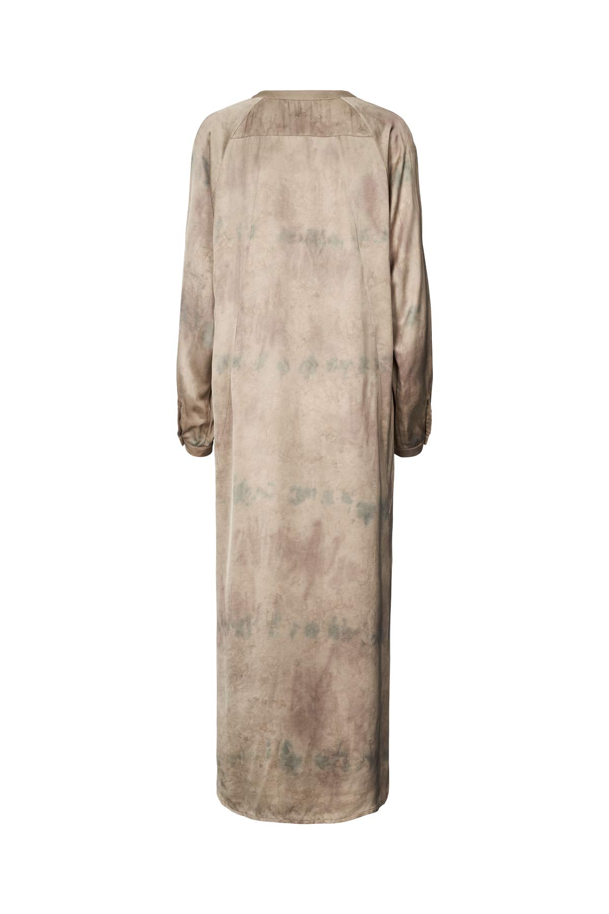 Mixture shirt dress - Houda I Silver combo