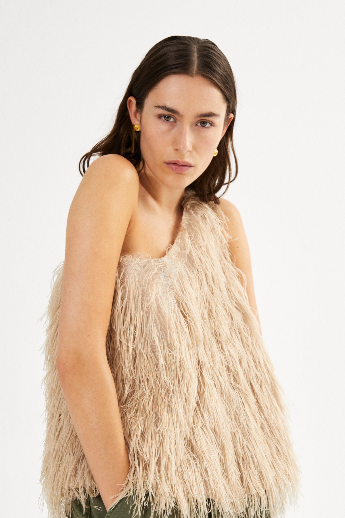 Plume top - Tayrin I Powder pink
