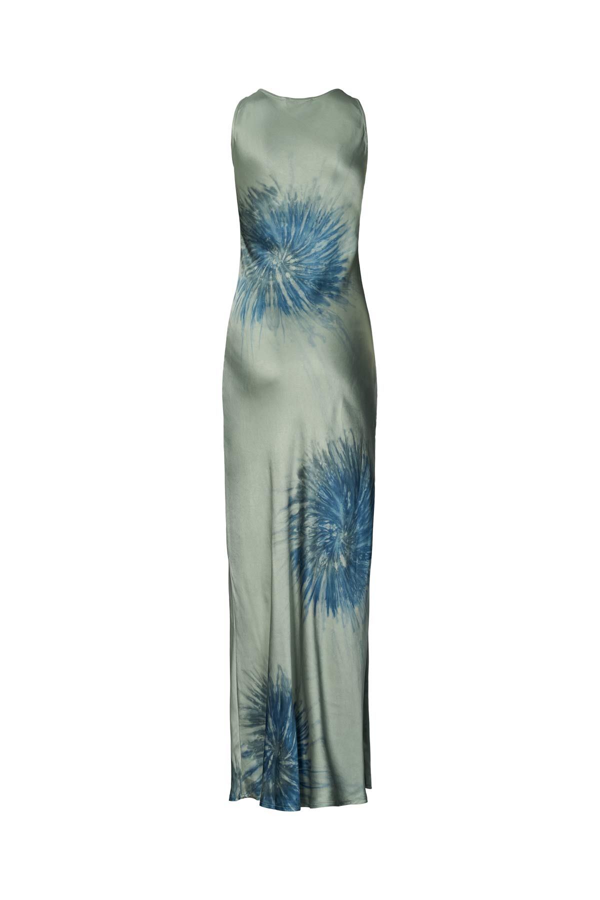 Cartwheel bias dress - Lavan I Ocean combo
