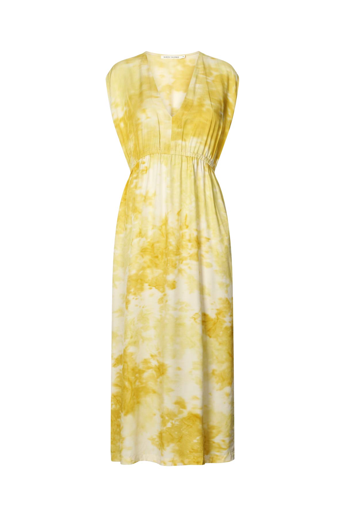 Fusion elastic waist dress - Indi I Lemon combo