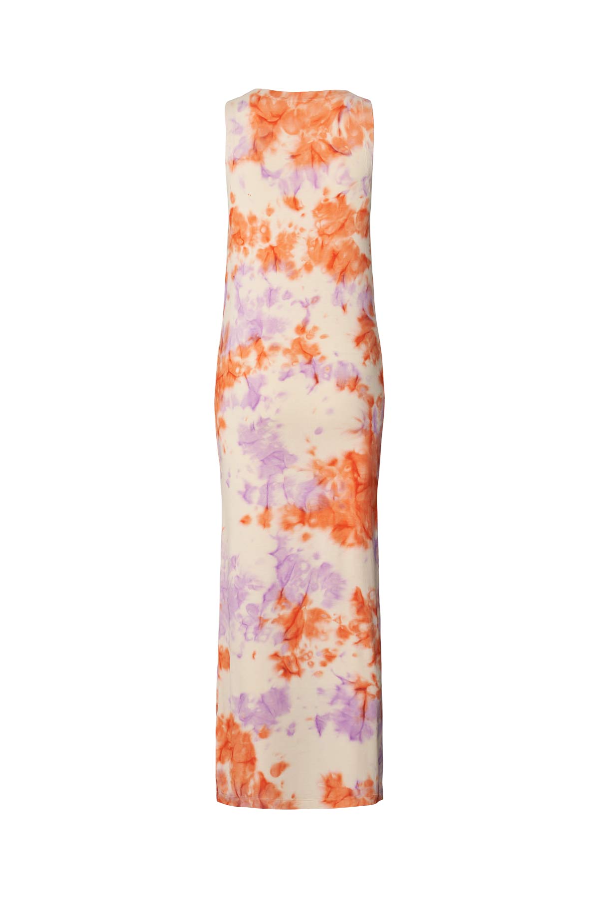 Fusion long tank dress - Niara I Ametrine combo