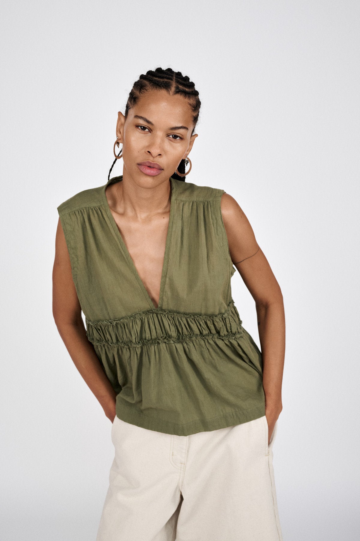 Helfred - Cotton top I Raw lumber