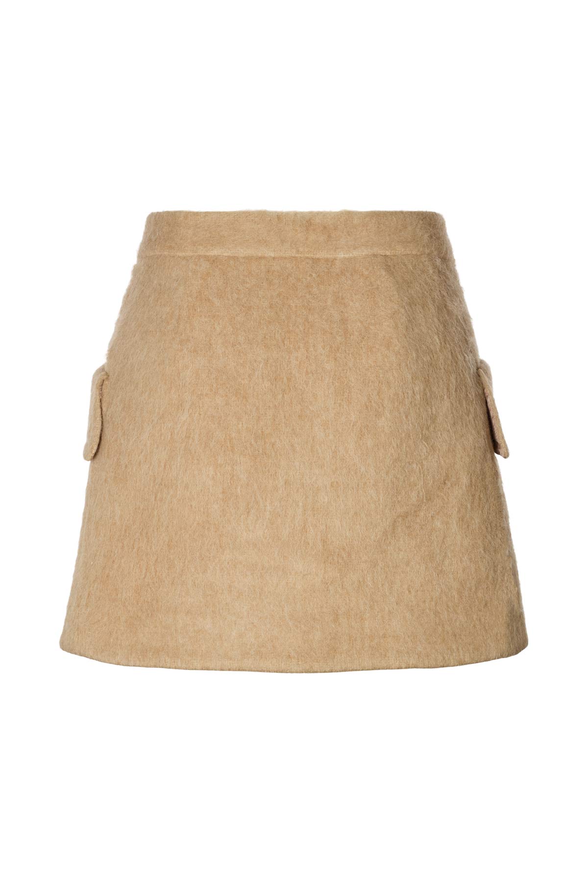 Olympia - Fuzzy skirt I Oatmeal