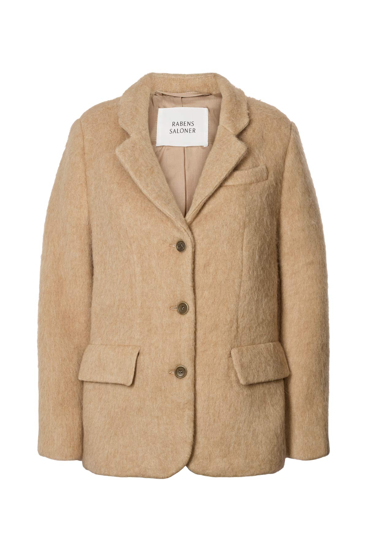 Nyara - Fuzzy jacket I Oatmeal