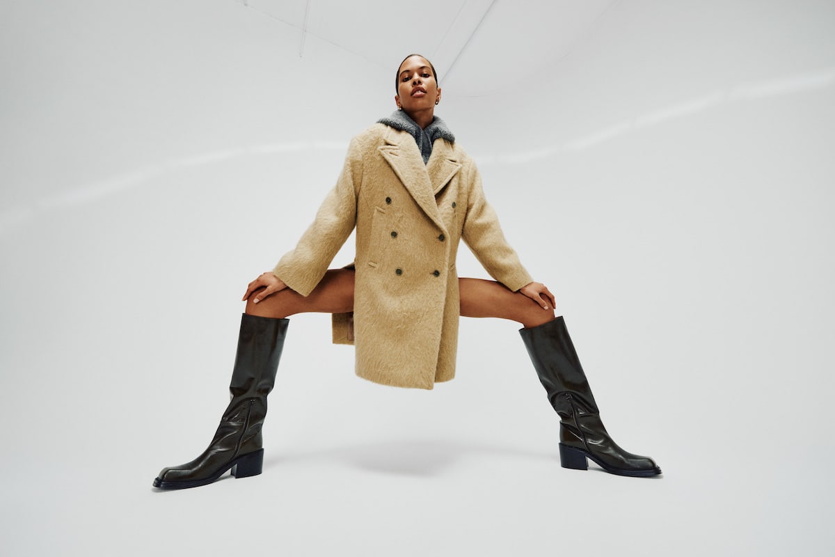 Leanna - Fuzzy oversized coat I Oatmeal