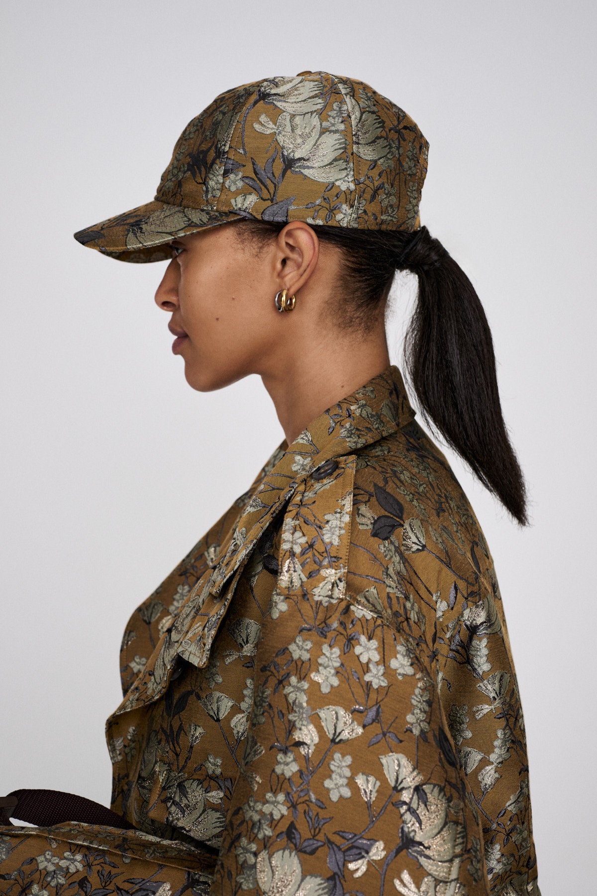 Feodora - Ottoman jacquard jacket I Golden combo