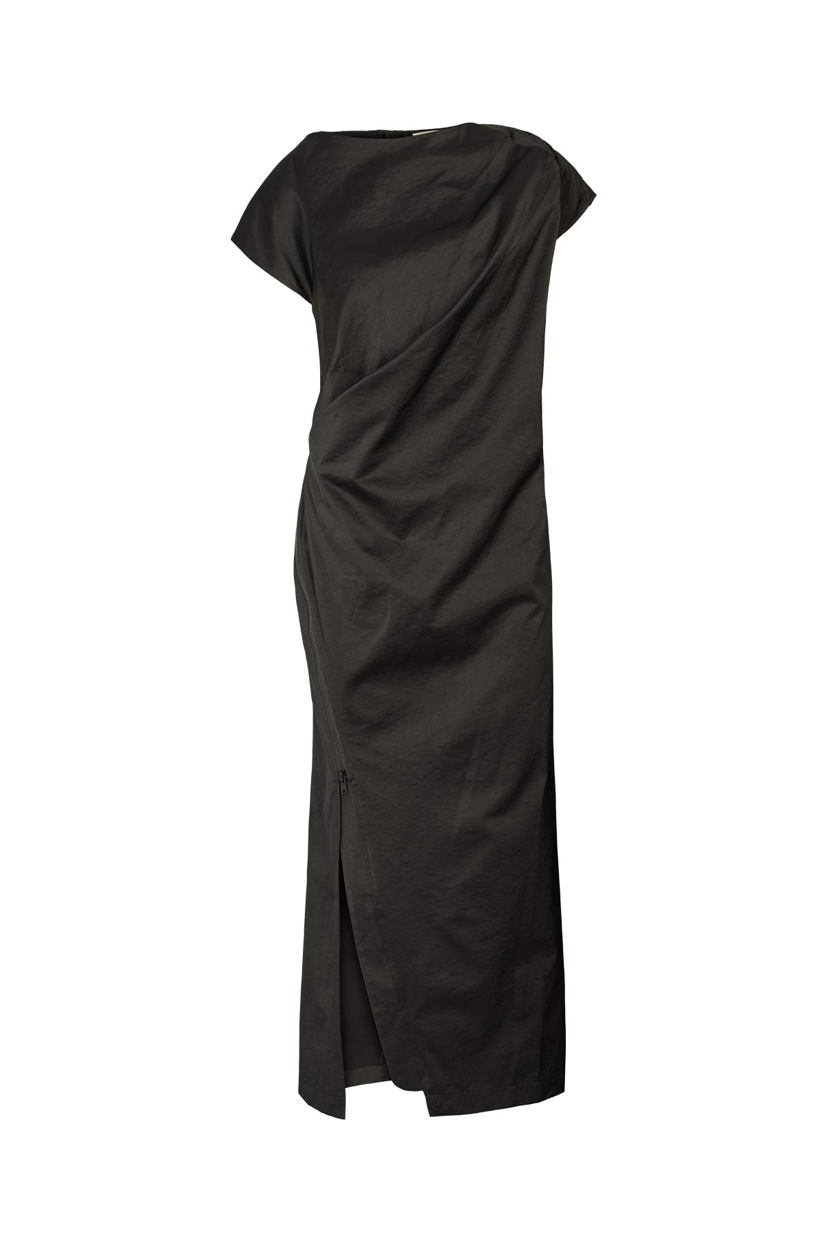 Cenobia - Cotton fusion dress I Pirate black