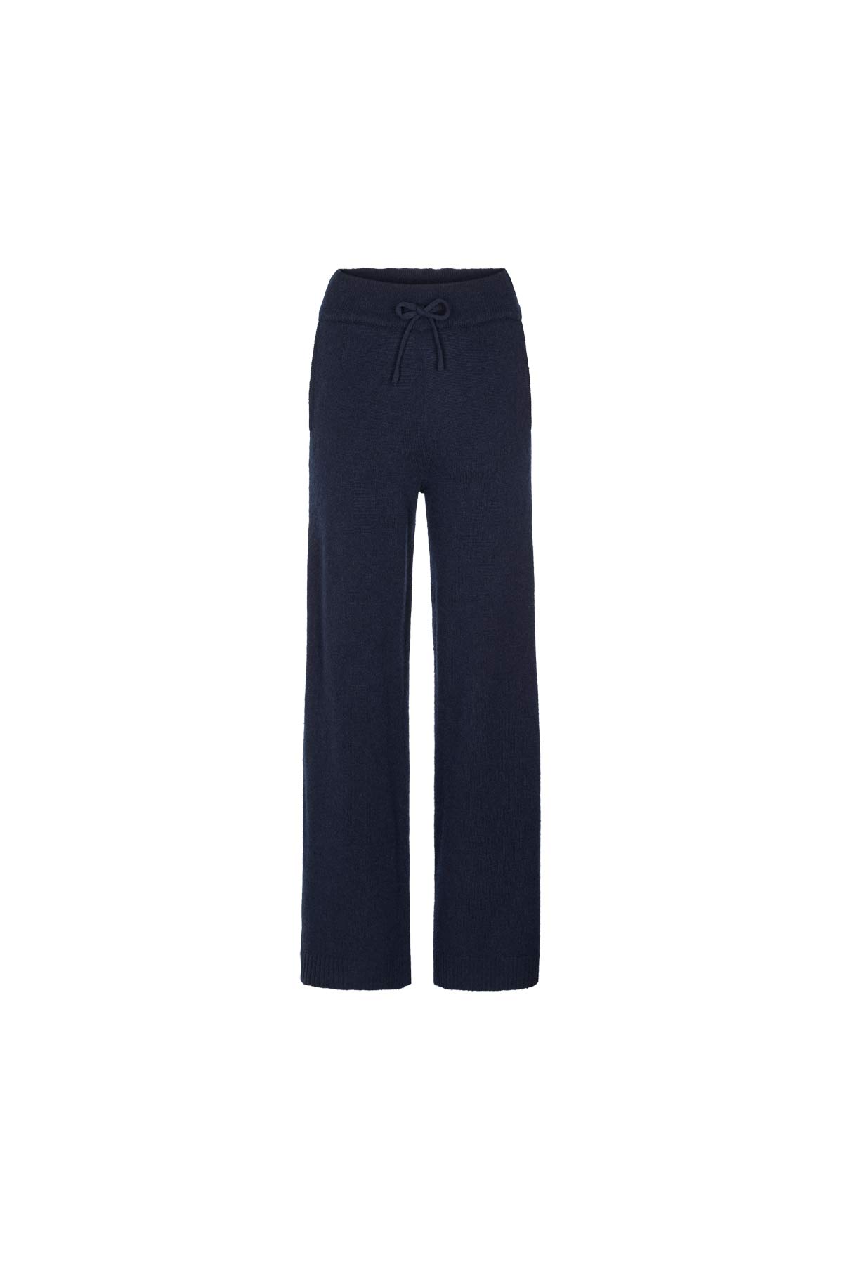 Dianne - Pure wool lounge pants I Navy