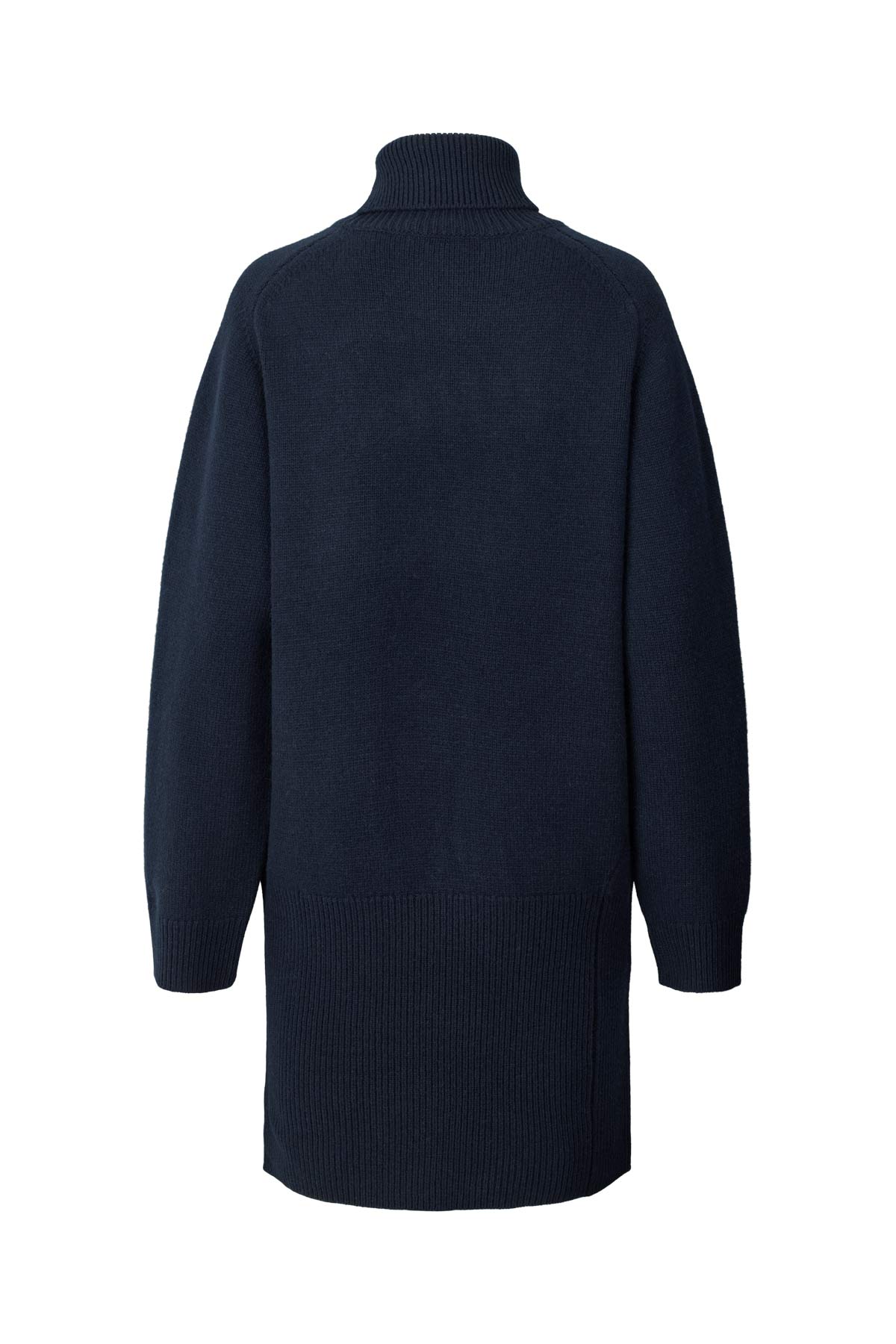 Carole - Pure wool dress I Navy