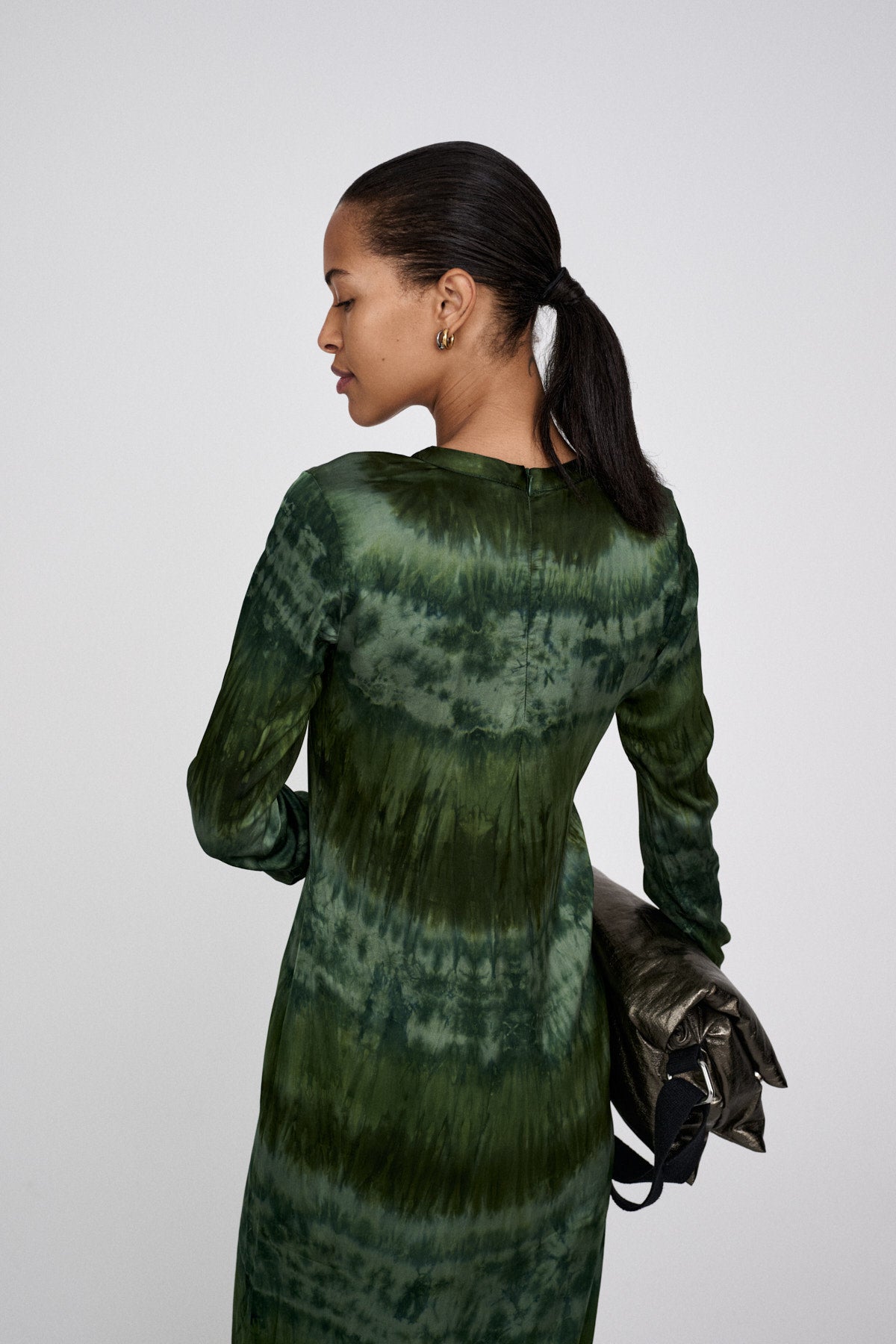 Cesilla - Arizona tube dress I Bottle green combo