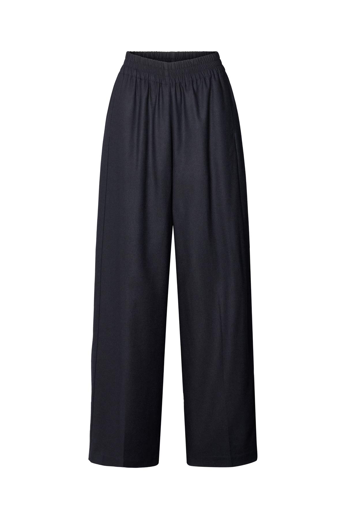 Everdeen - Drapy tailoring relaxed pants I Midnight