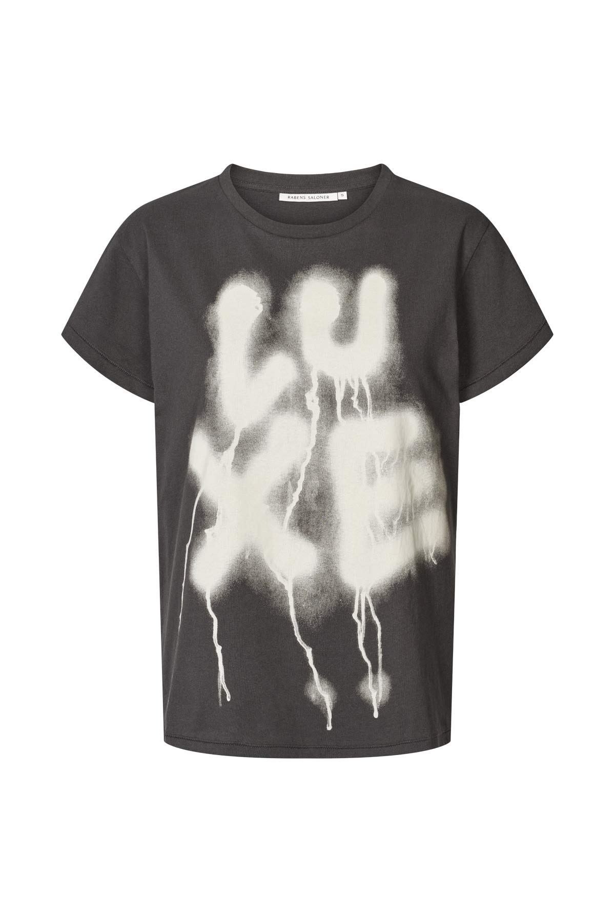 Ambla - Luxe t-shirt I Faded black