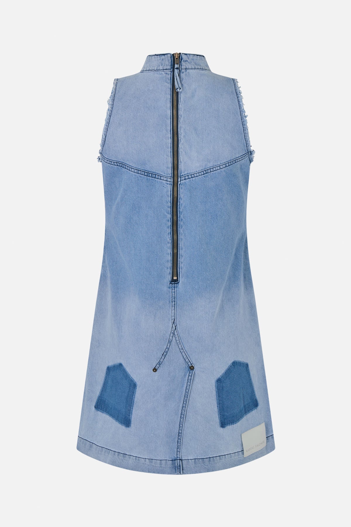 Fee - Denim light dress I Light washed denim