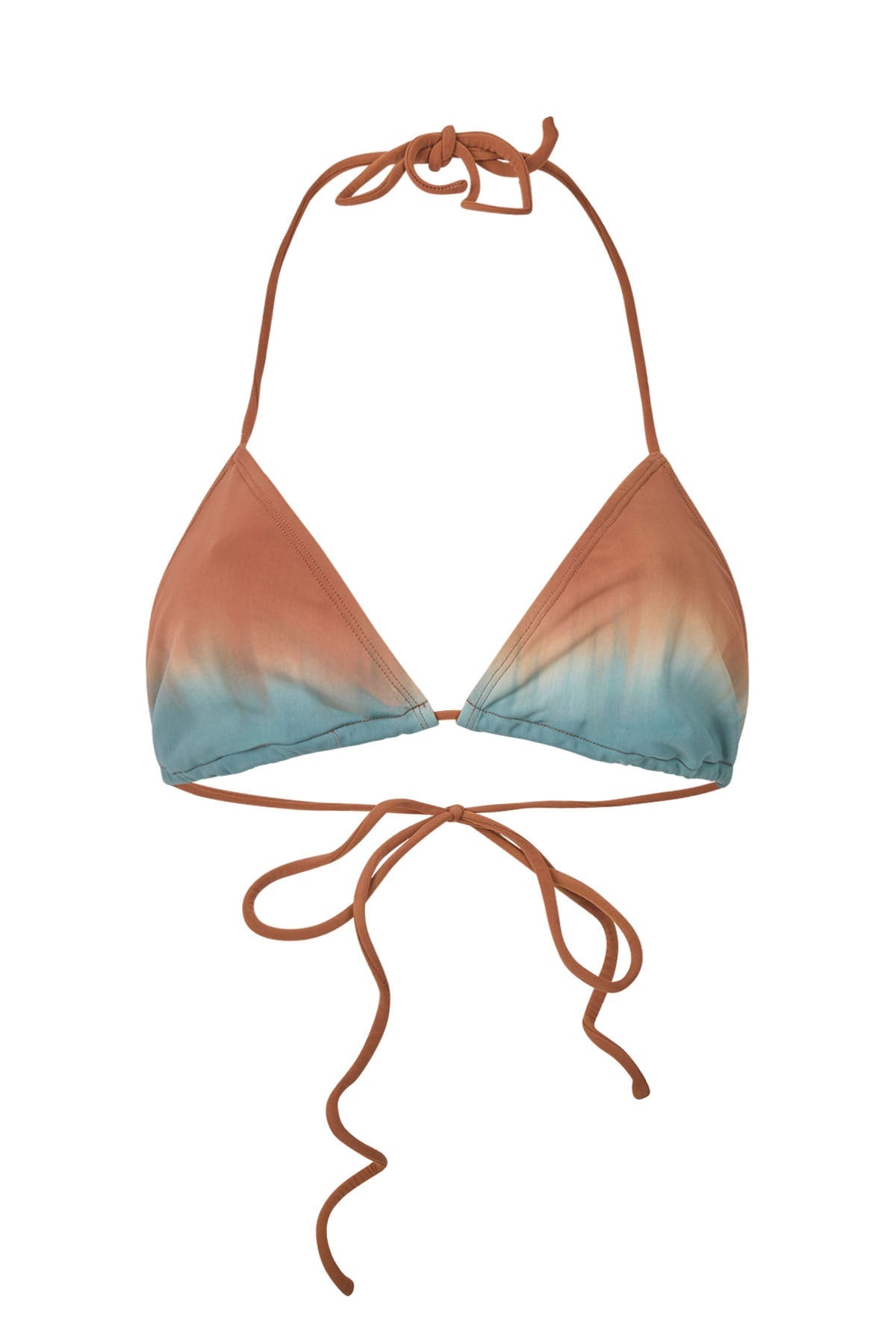 Merle - Fusion triangle top I Cognac grey combo