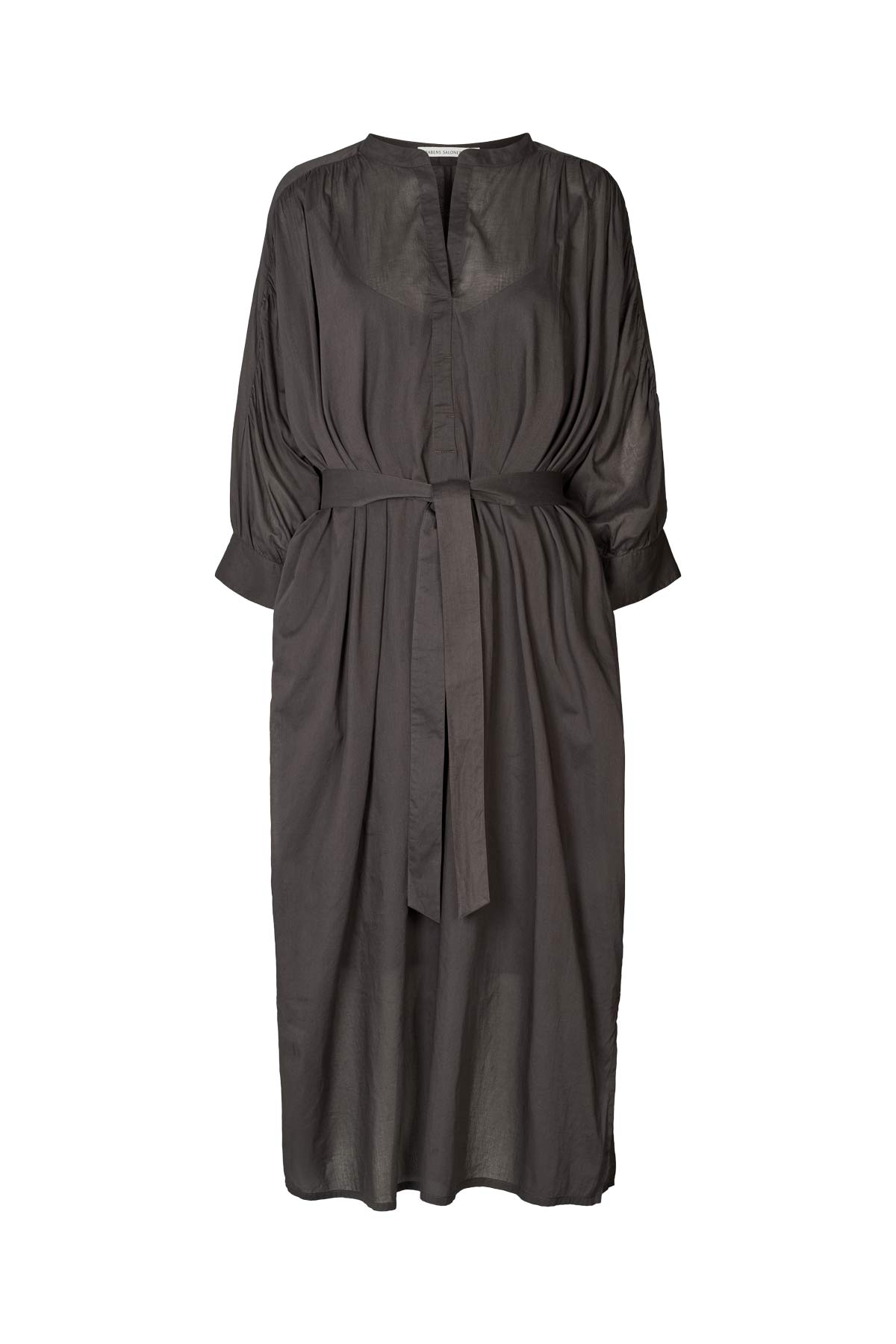 Tuva - Voile frill shirt dress I Liquorice