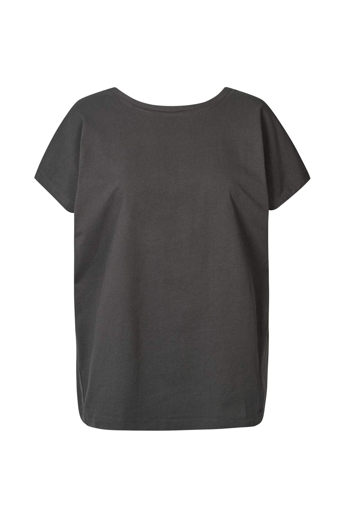 Rama - Vintage jersey open back top I Faded black