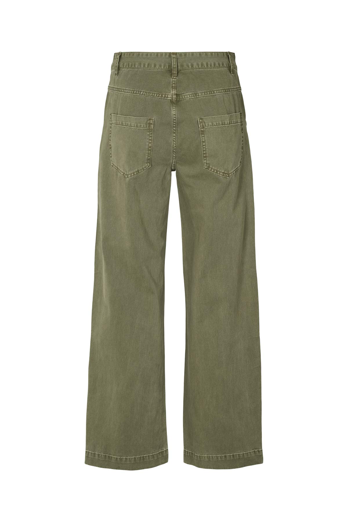 Sabina - Canvas pants I Washed sage