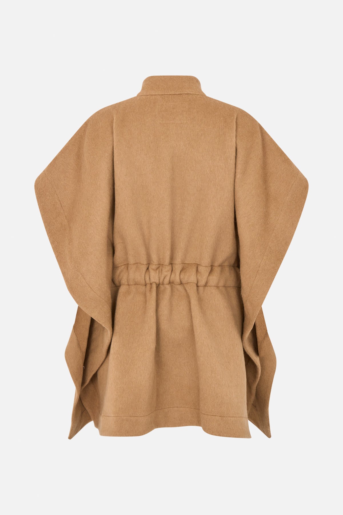 Tania - Wooly cape I Camel
