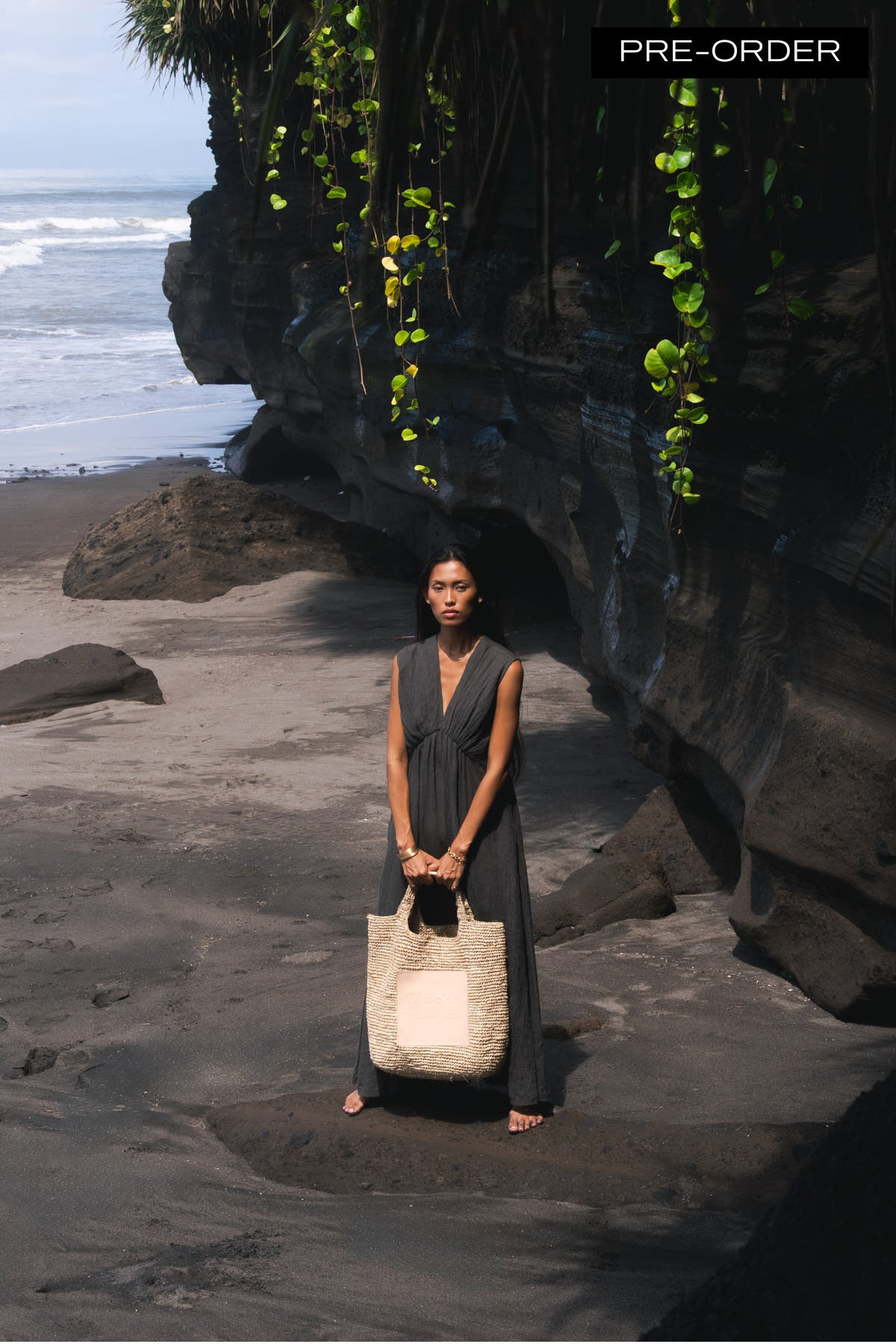 Kumi - PRE-ORDER I Raffia tote bag I Natural