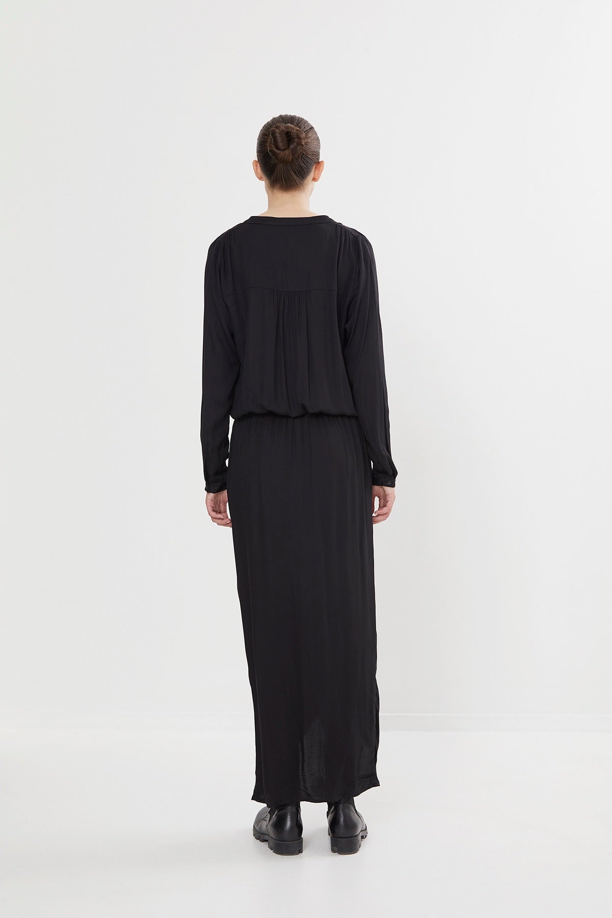 Wrap over dress - Vera I Black