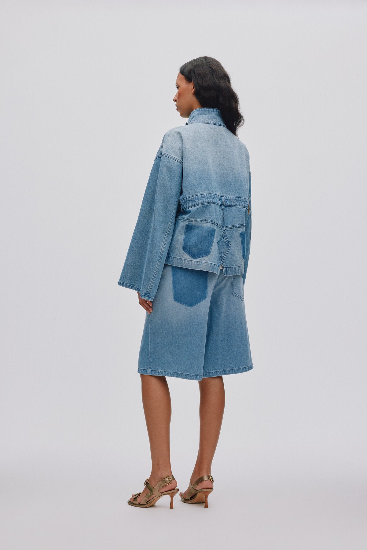 Donela - Denim jacket I Light washed denim