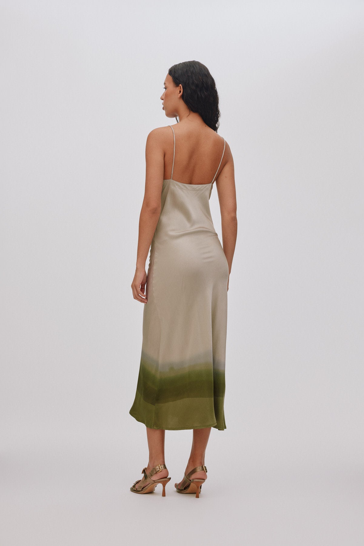 Glorie - Horizon bias dress I Blush combo