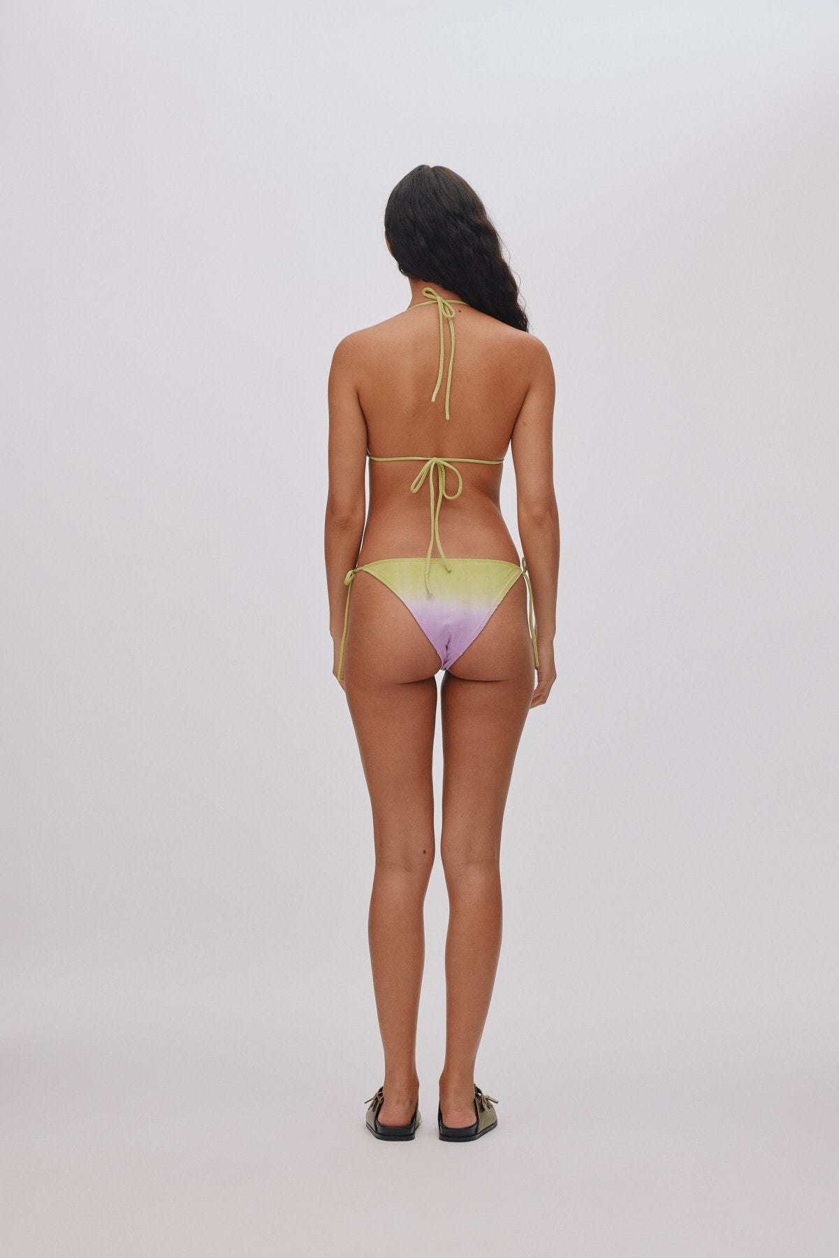 Leise - Fusion string bottom I Mandarin pink