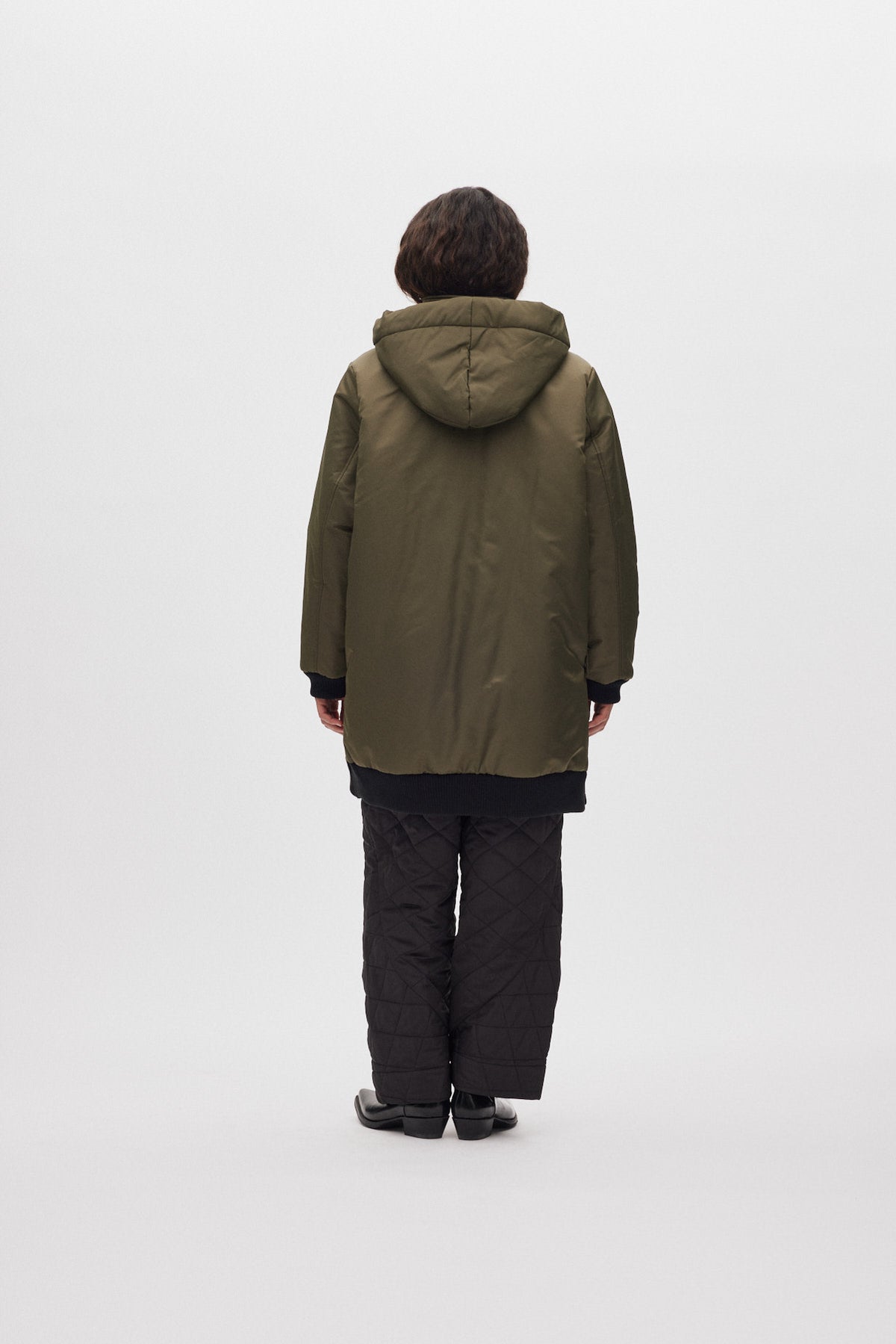 Siif - Padded tech coat I Olive night