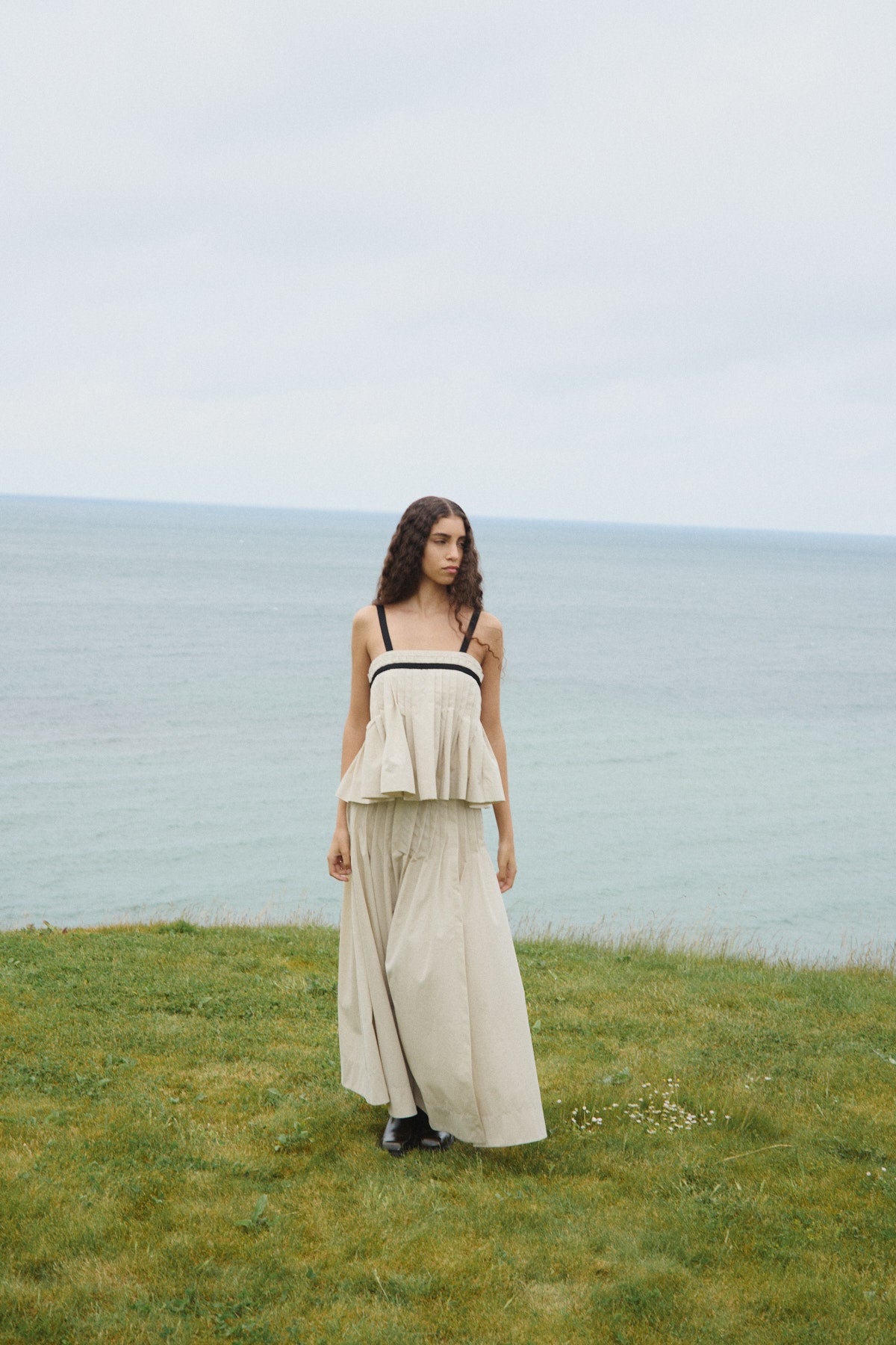 Thai - Light fusion skirt I Sand