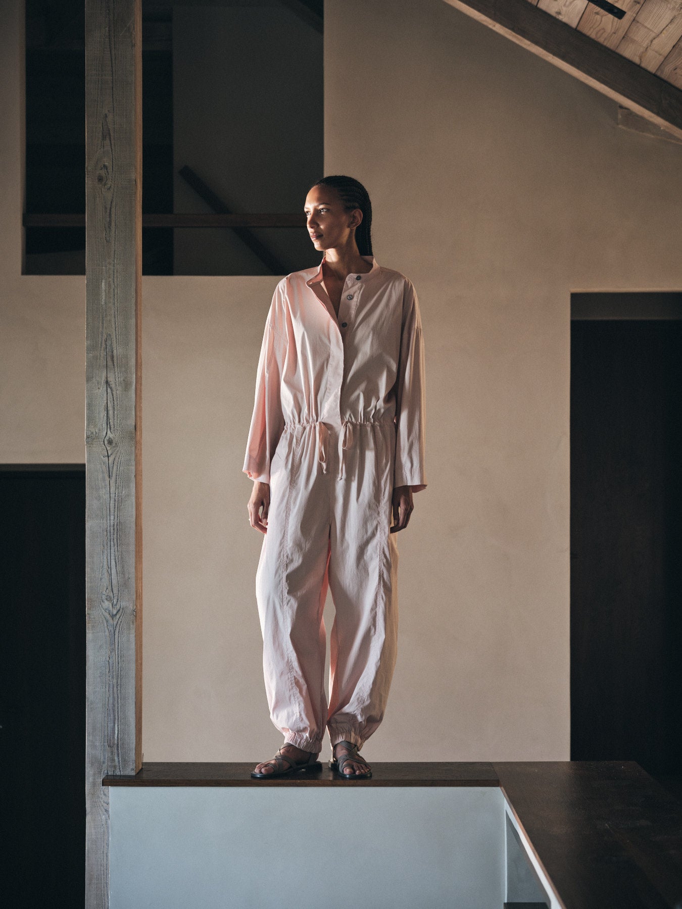 Dido - Papery jumpsuit I Powder