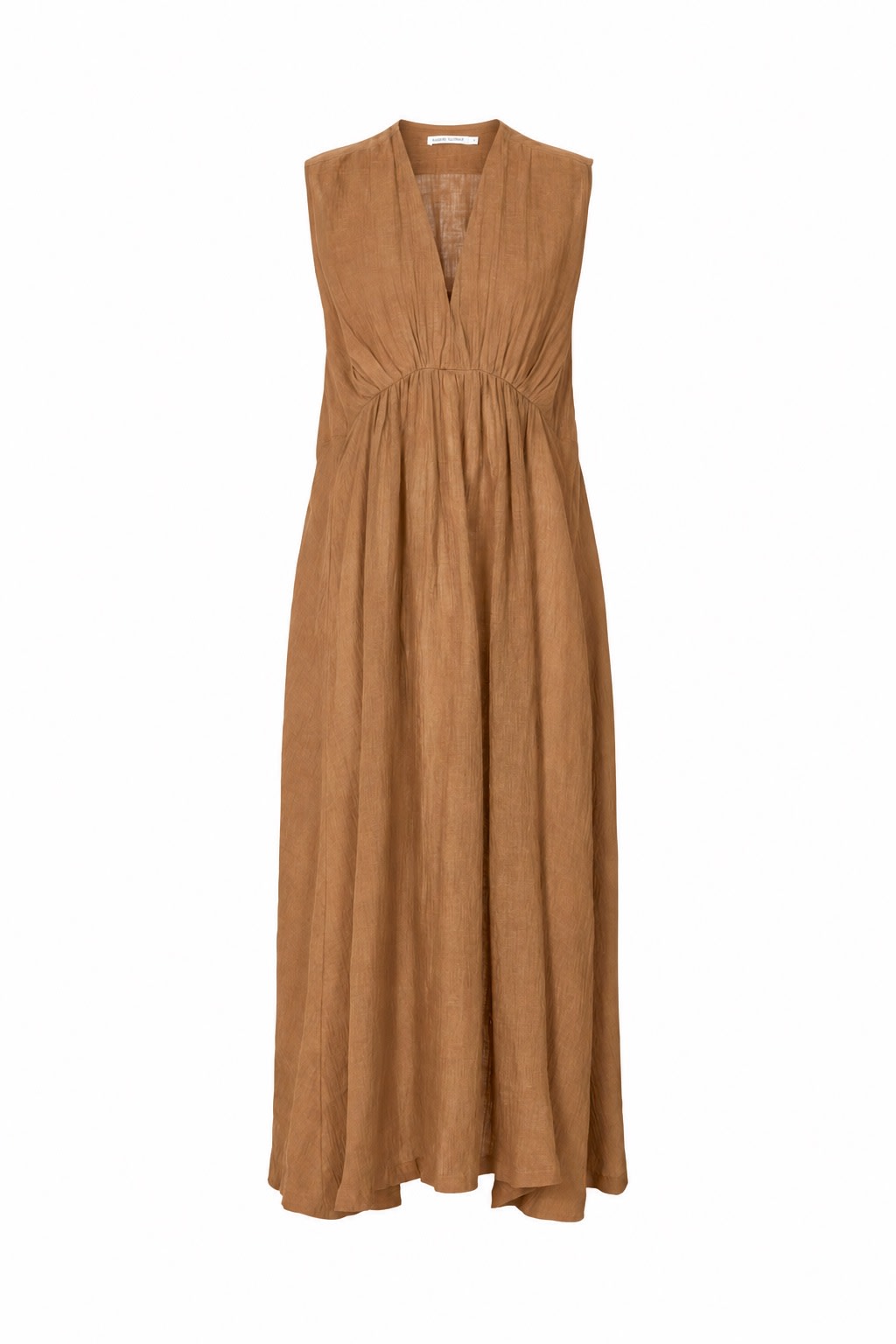 Kimber - Crinkled dress I Walnut