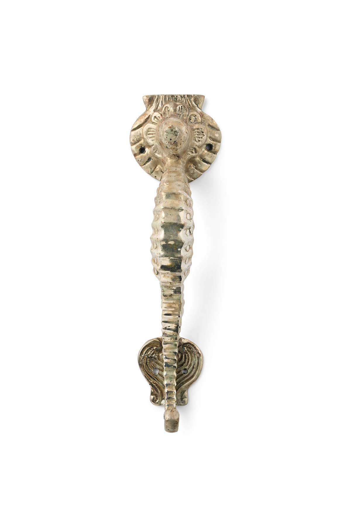 Seahorse Door Handle - Rabens Apartment I Brass
