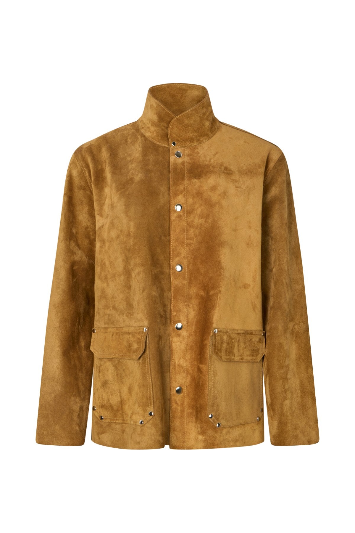 Thelma - Heavy suede jacket I Whiskey