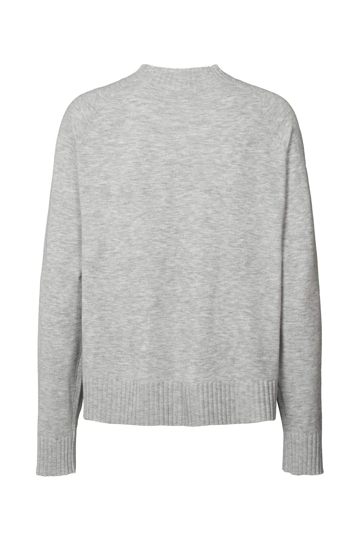 Knit lounge boxy sweater - Ruca I Grey melange