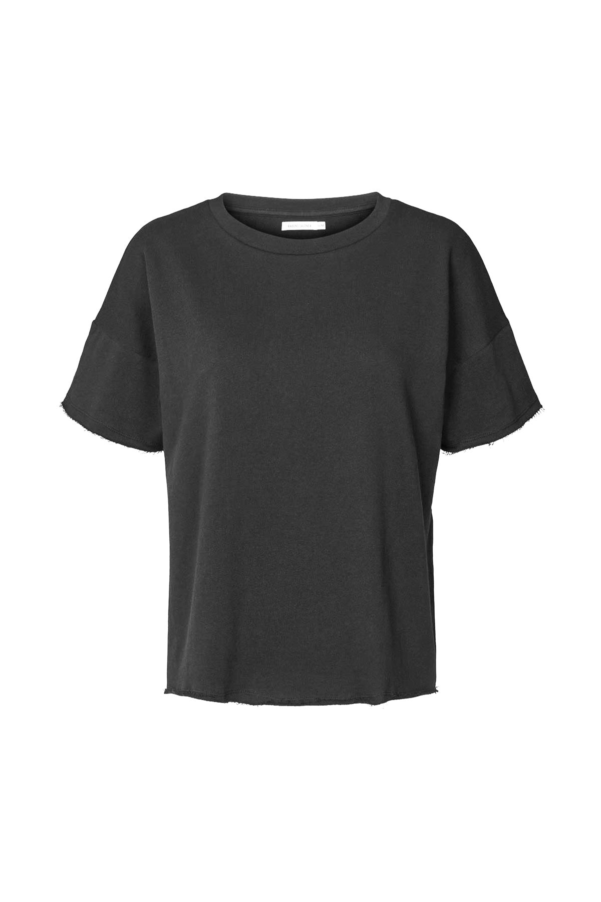 Light stretch cropped t-shirt - Margot I Faded black