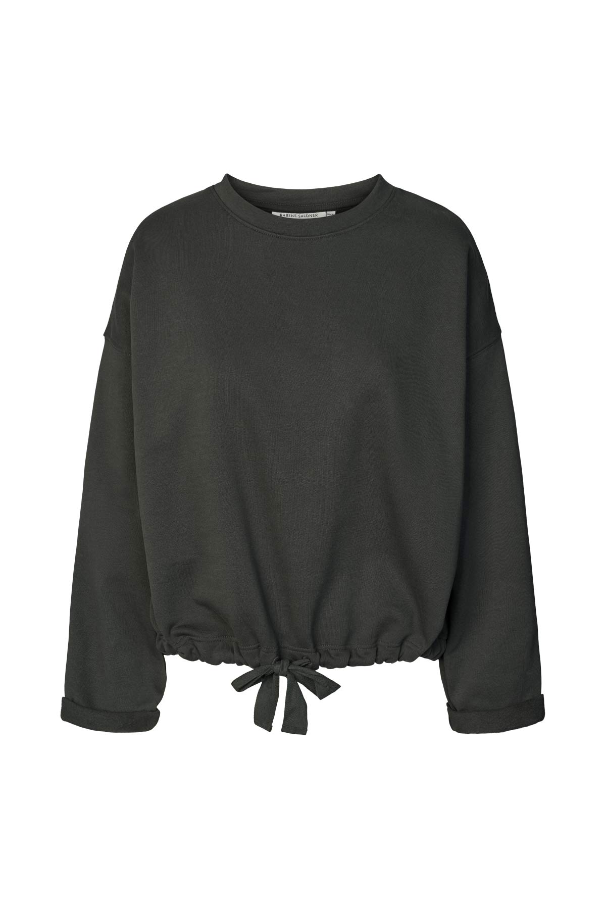Sweat drawstring top - Sheela I Faded black