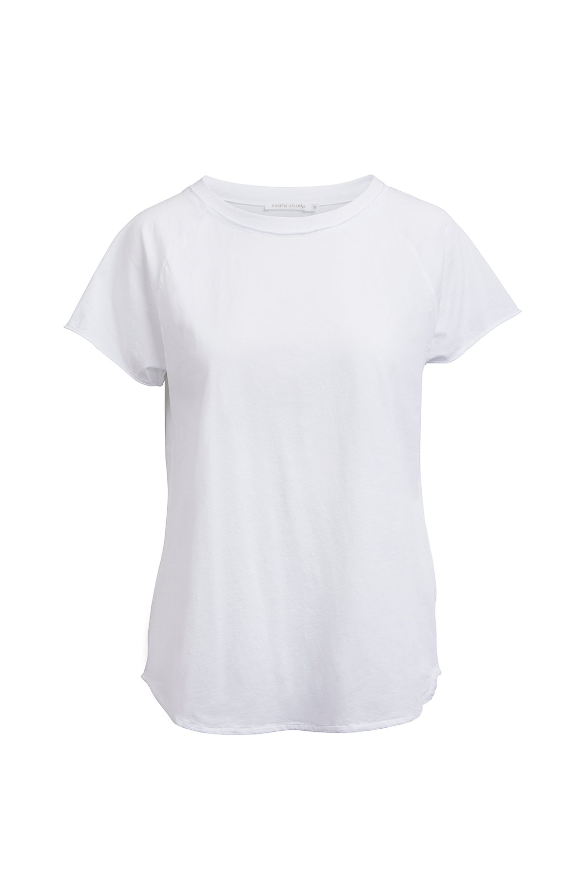 Paper jersey raglan tee - Adea I White
