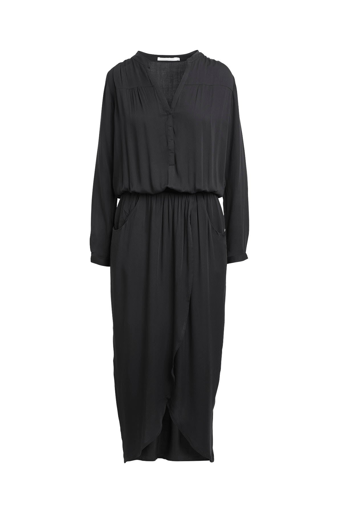 Wrap over dress - Vera I Black