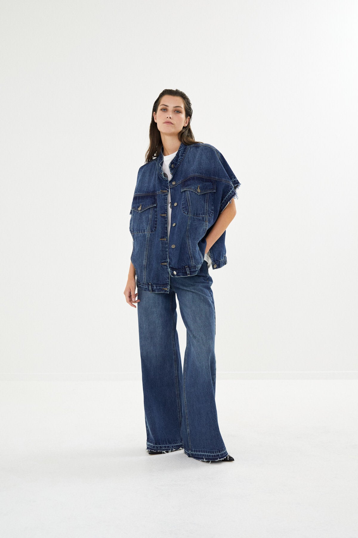 Denim pant - Ini I Washed Indigo